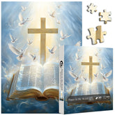 Pace nella parola puzzle enigmi 1000 pezzi